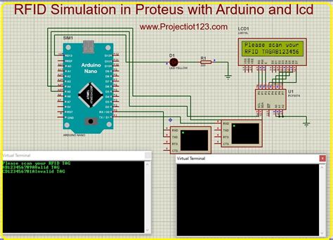 rfid reader library for proteus|arduino rfid in proteus.